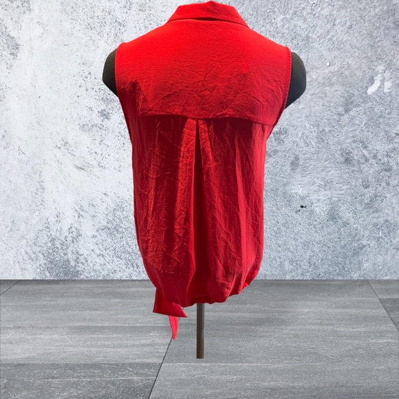 Zara Sleeveless side tie Top. EUC - Picture 2 of 3